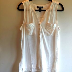 WHBM sleeveless blouse